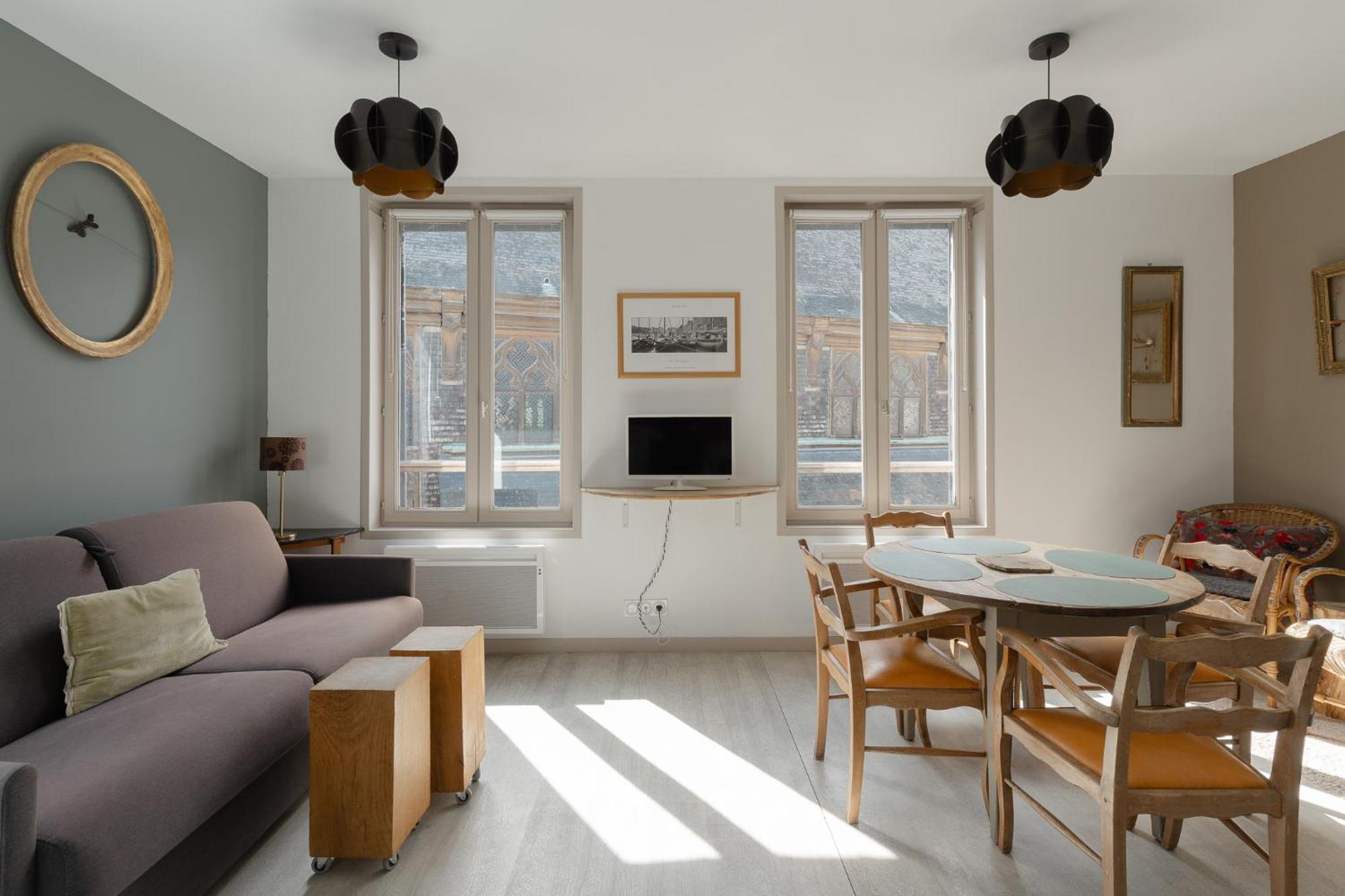 Studio Et Appartements Sainte Catherine Онфлёр Экстерьер фото